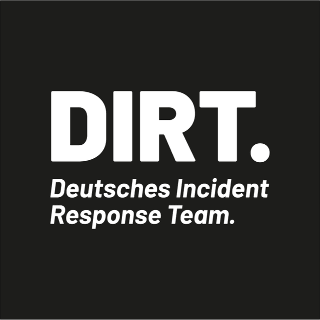 DIRT. - Deutsches Incident Response Team logo