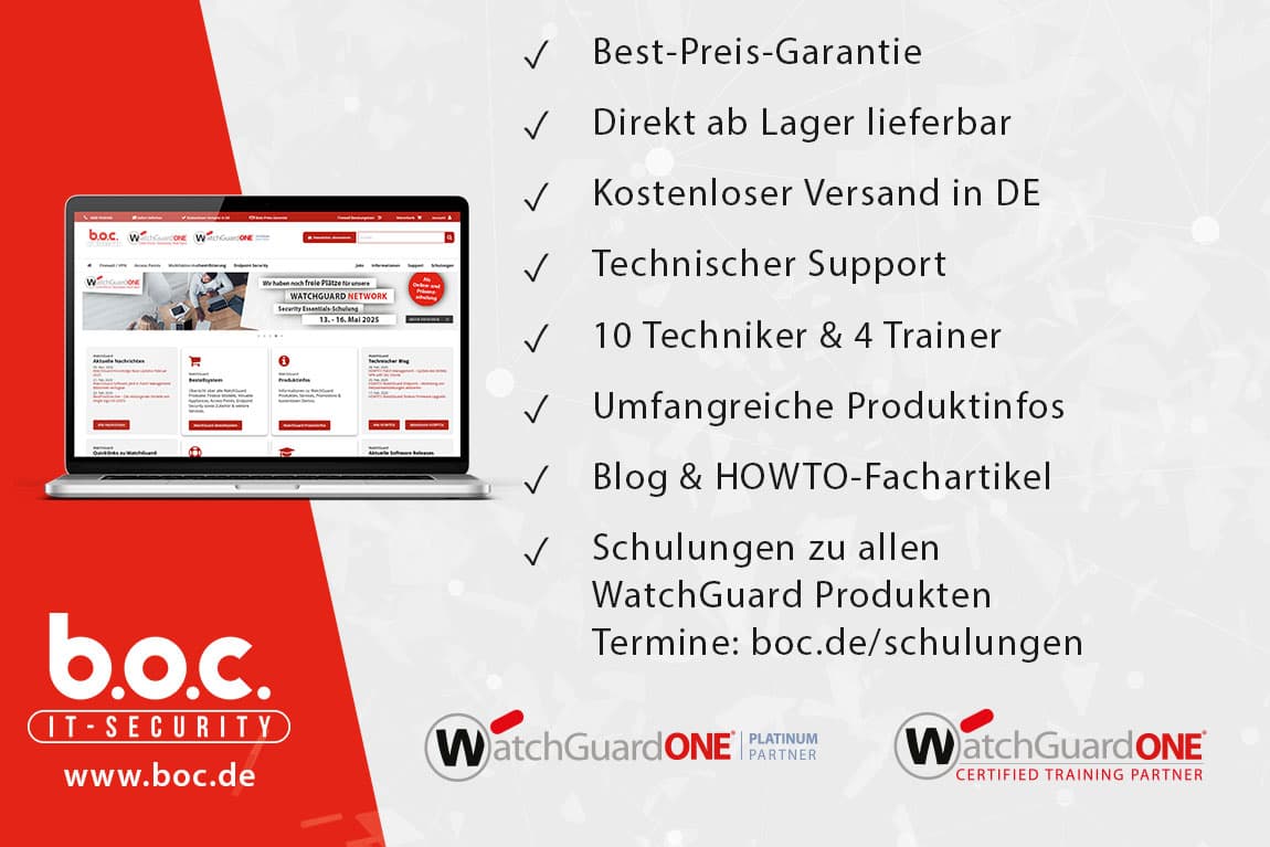 BOC IT-Security (WatchGuard)