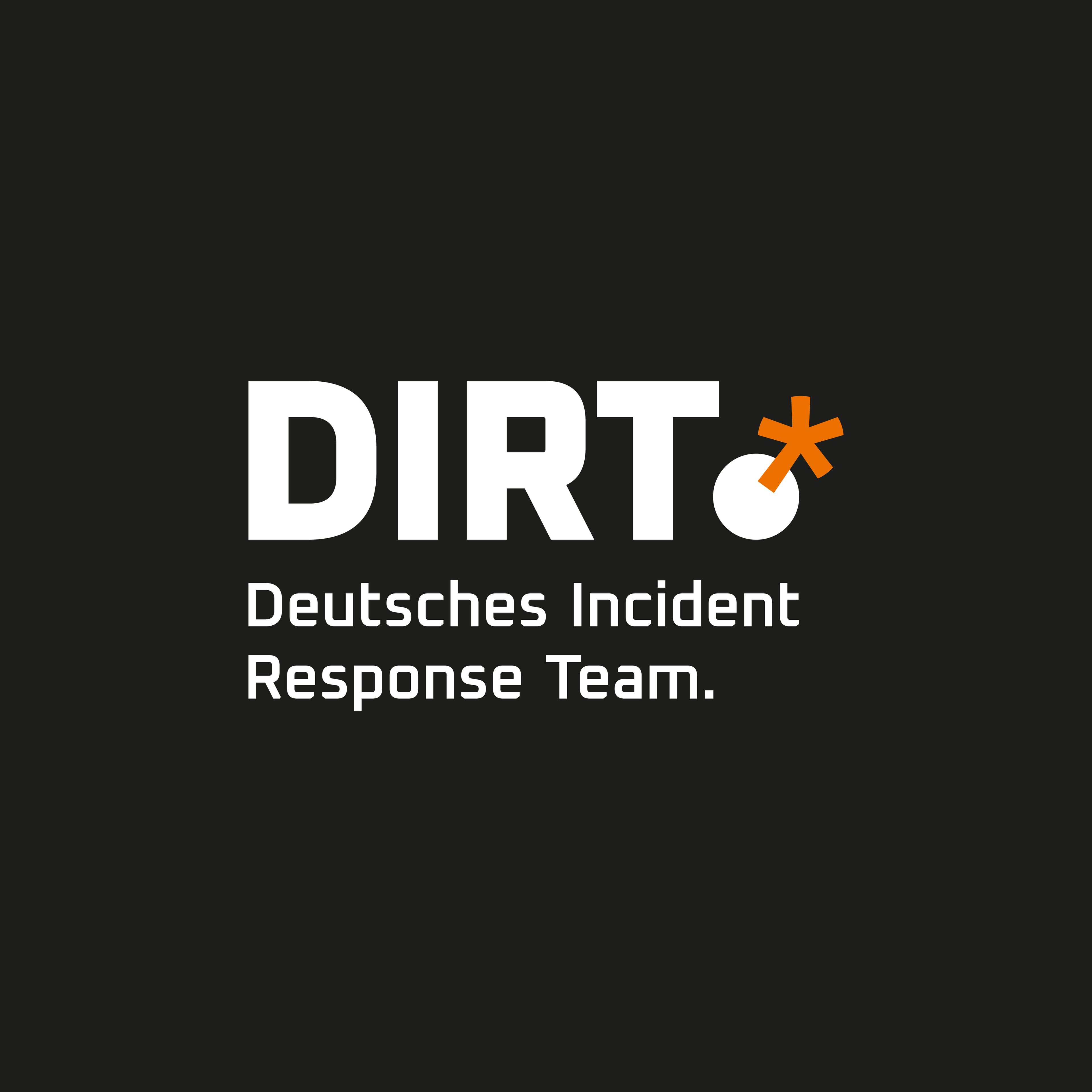 DIRT. - Deutsches Incident Response Team logo